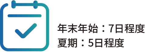 週休2日制年間休日110日以上