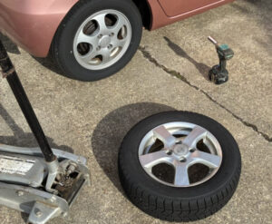 冬タイヤへの交換